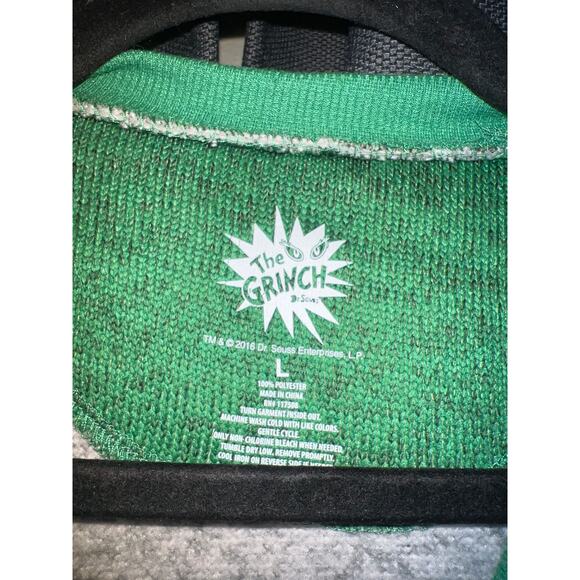Ugly Christmas Sweater Xmas Size Large Grinch - Picture 2 of 3